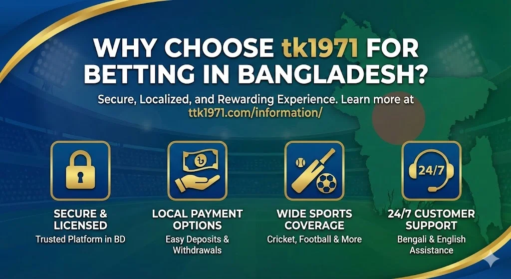 Why Choose tk1971 for Betting in Bangladesh?